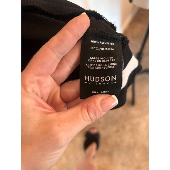 Hudson Men's Lux Black/Red Track Jacket Medium - Picture 4 of 7